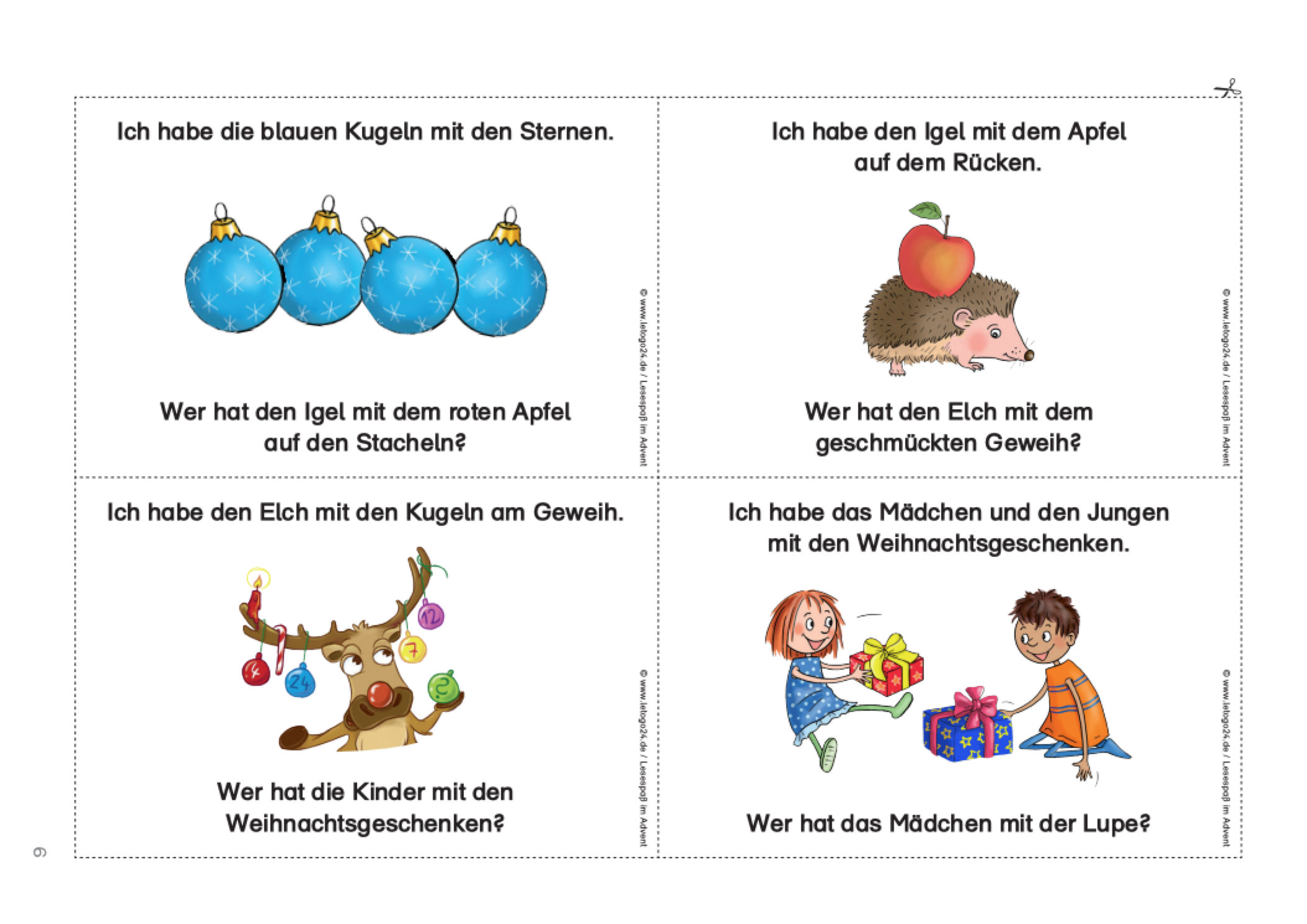 Lesekette: Lesezeit im Advent