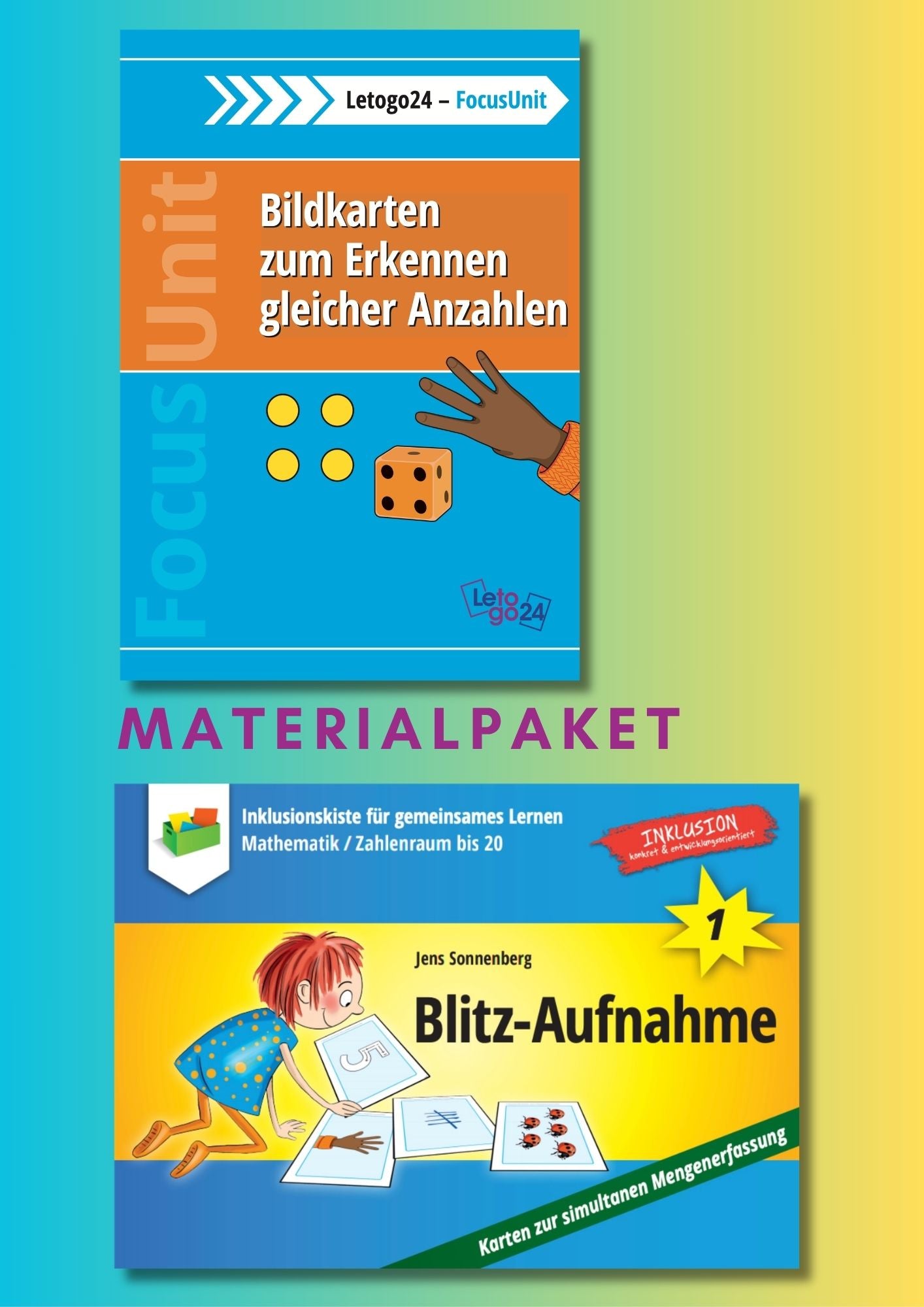 Materialpaket: Anzahlen erkennen