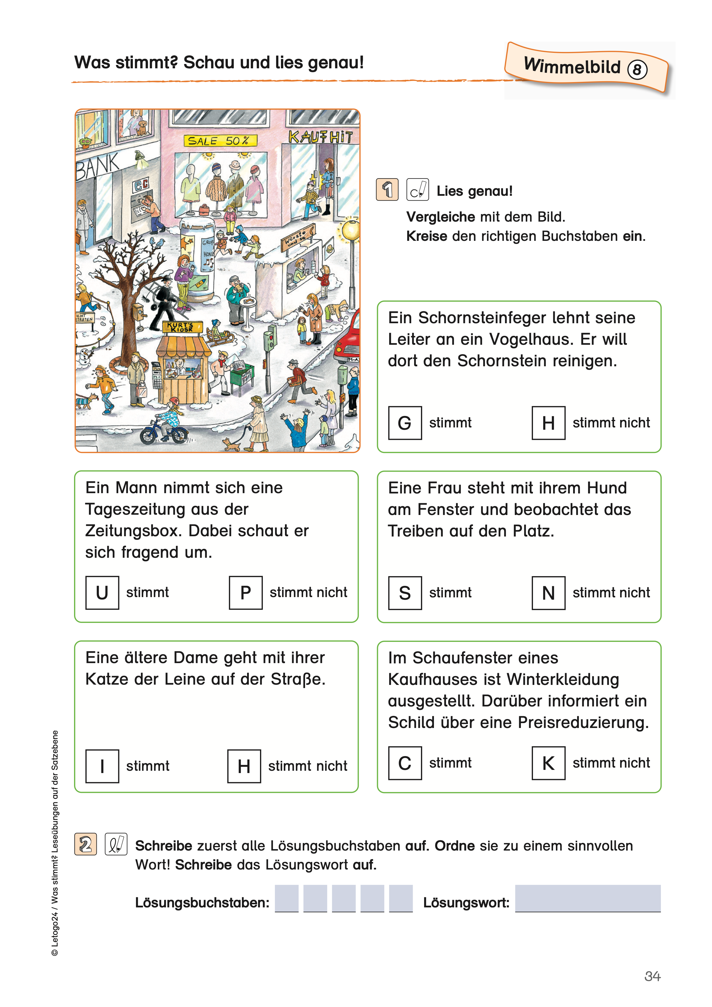 Was stimmt? – Winter in der Stadt