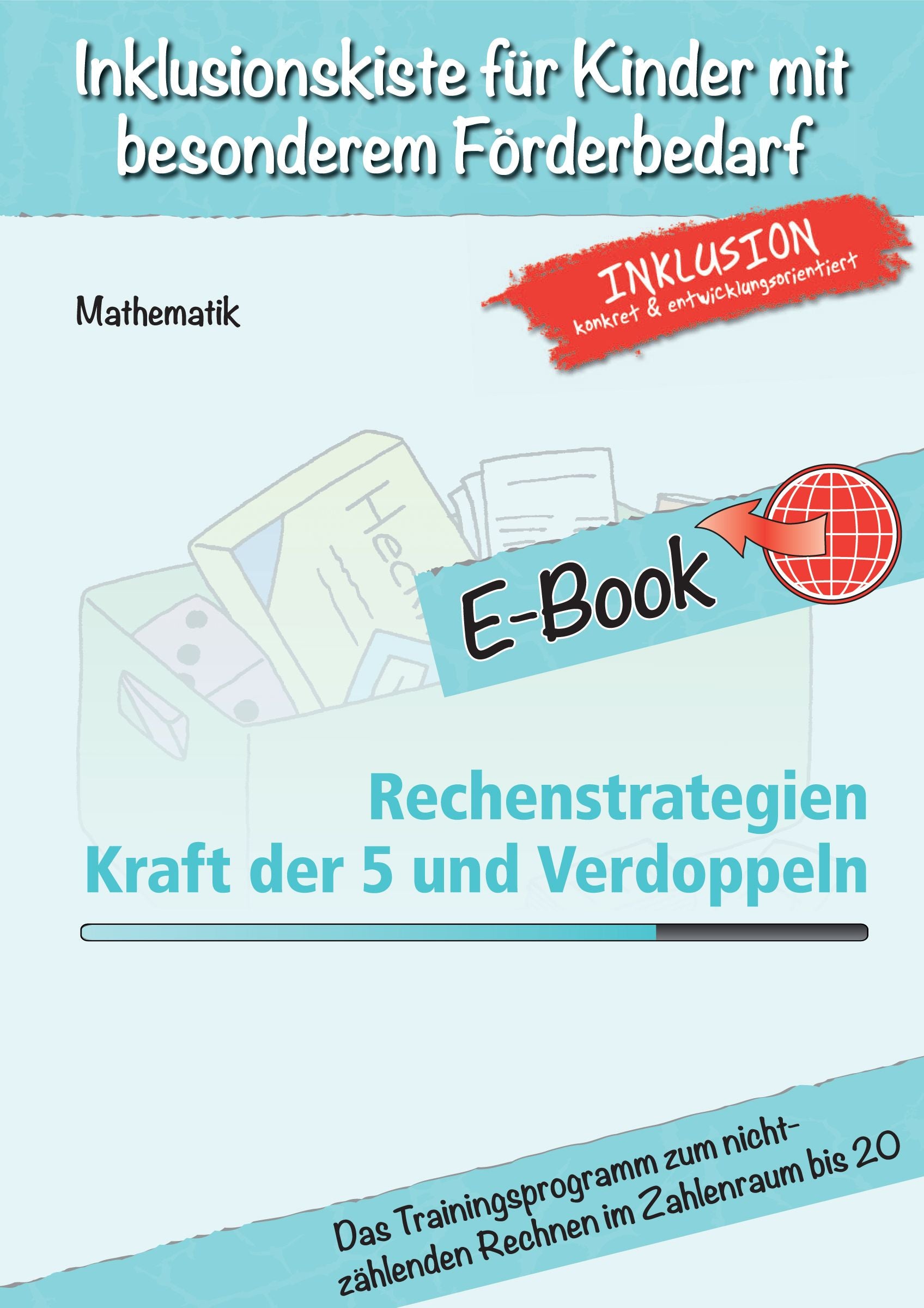 Cover des E-Books: `Rechenstrategien Kraft der 5 und Verdoppeln`