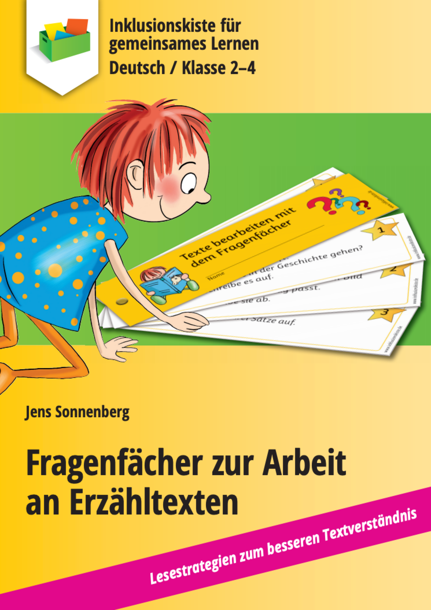 Coverbild des E-Books `Fragenfächer zur Arbeit mit Erzähltexten`