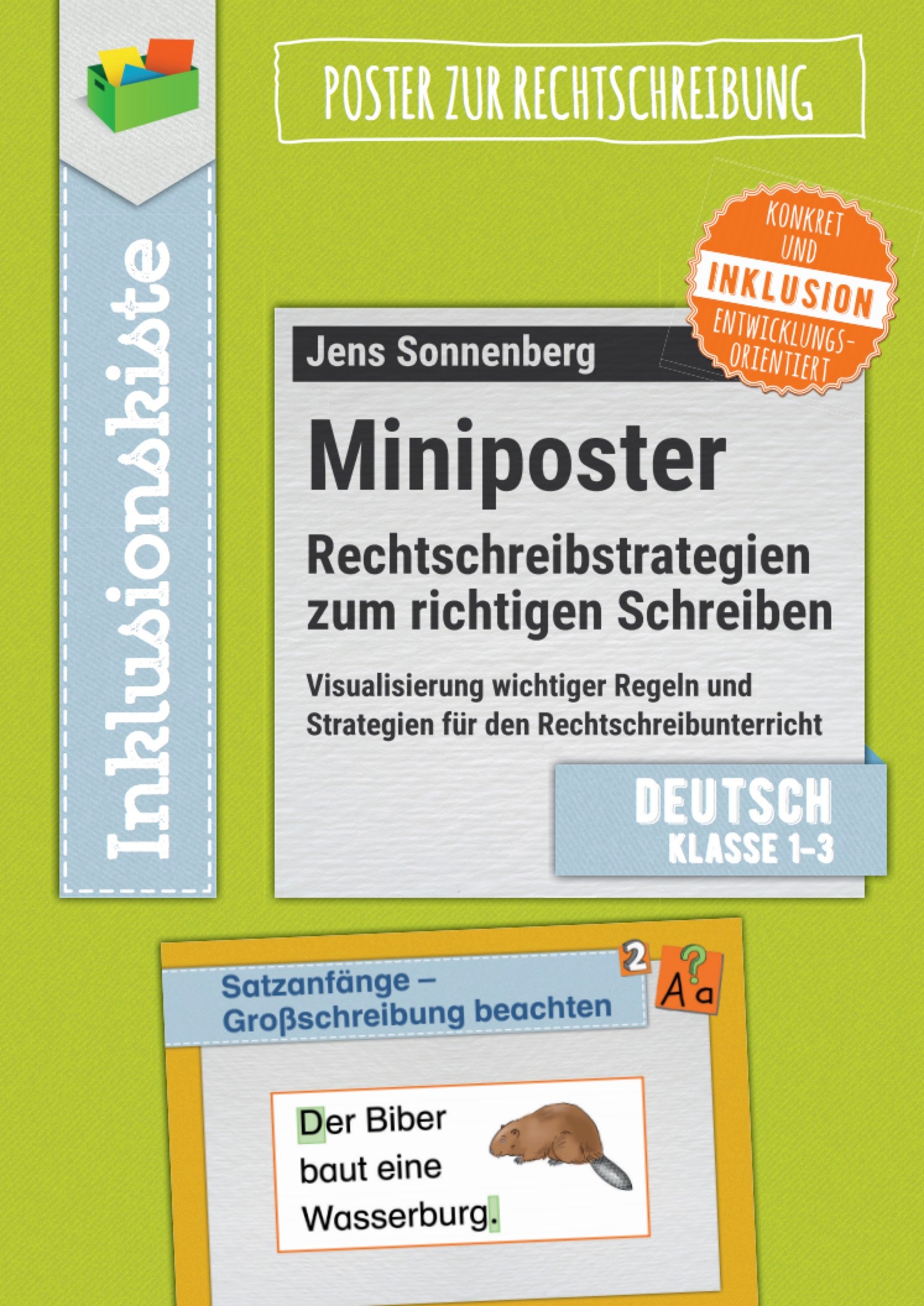Miniposter: Rechtschreibstrategien zum richtigen Schreiben
