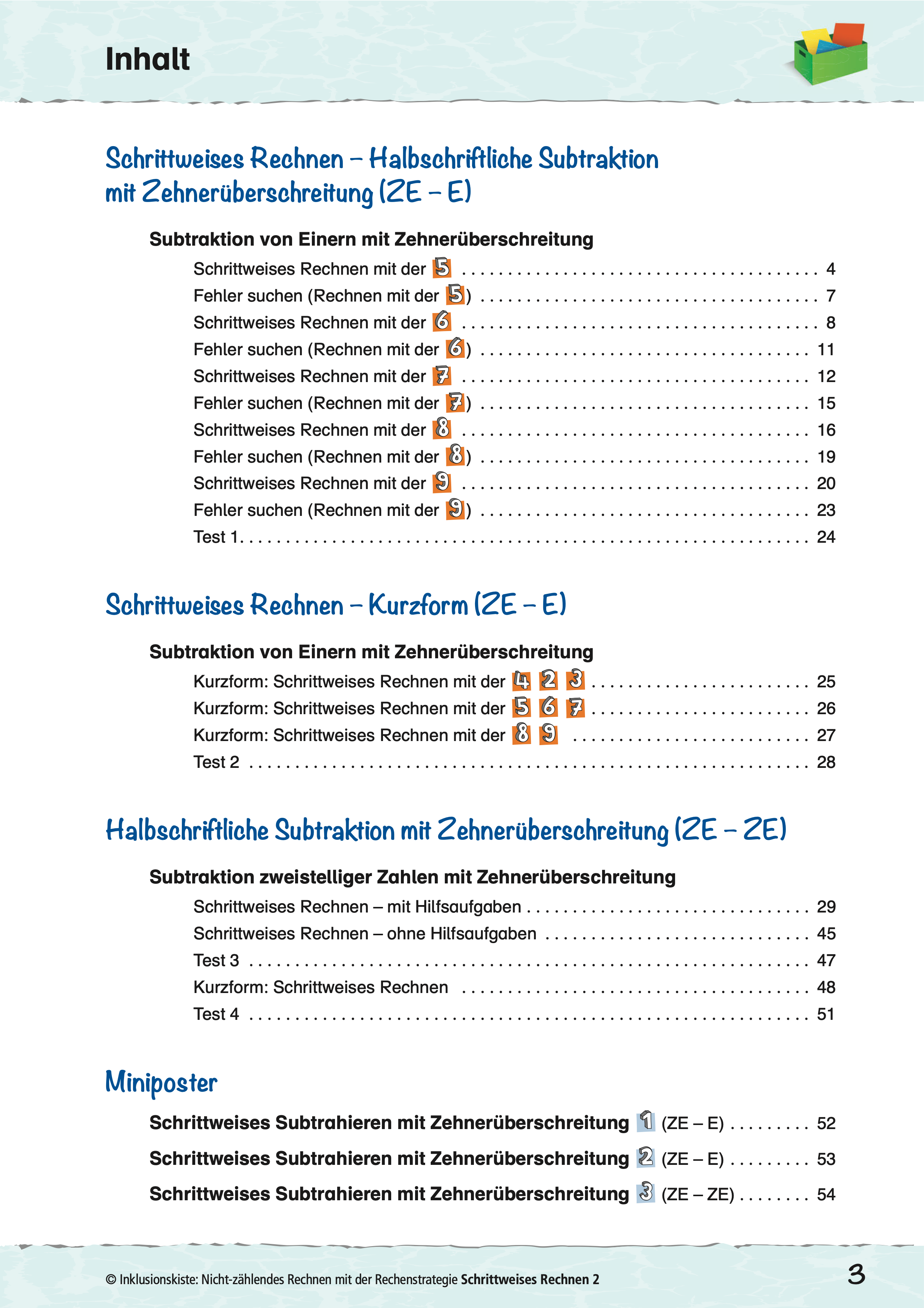 Rechenstrategie: Schrittweises Rechnen 2