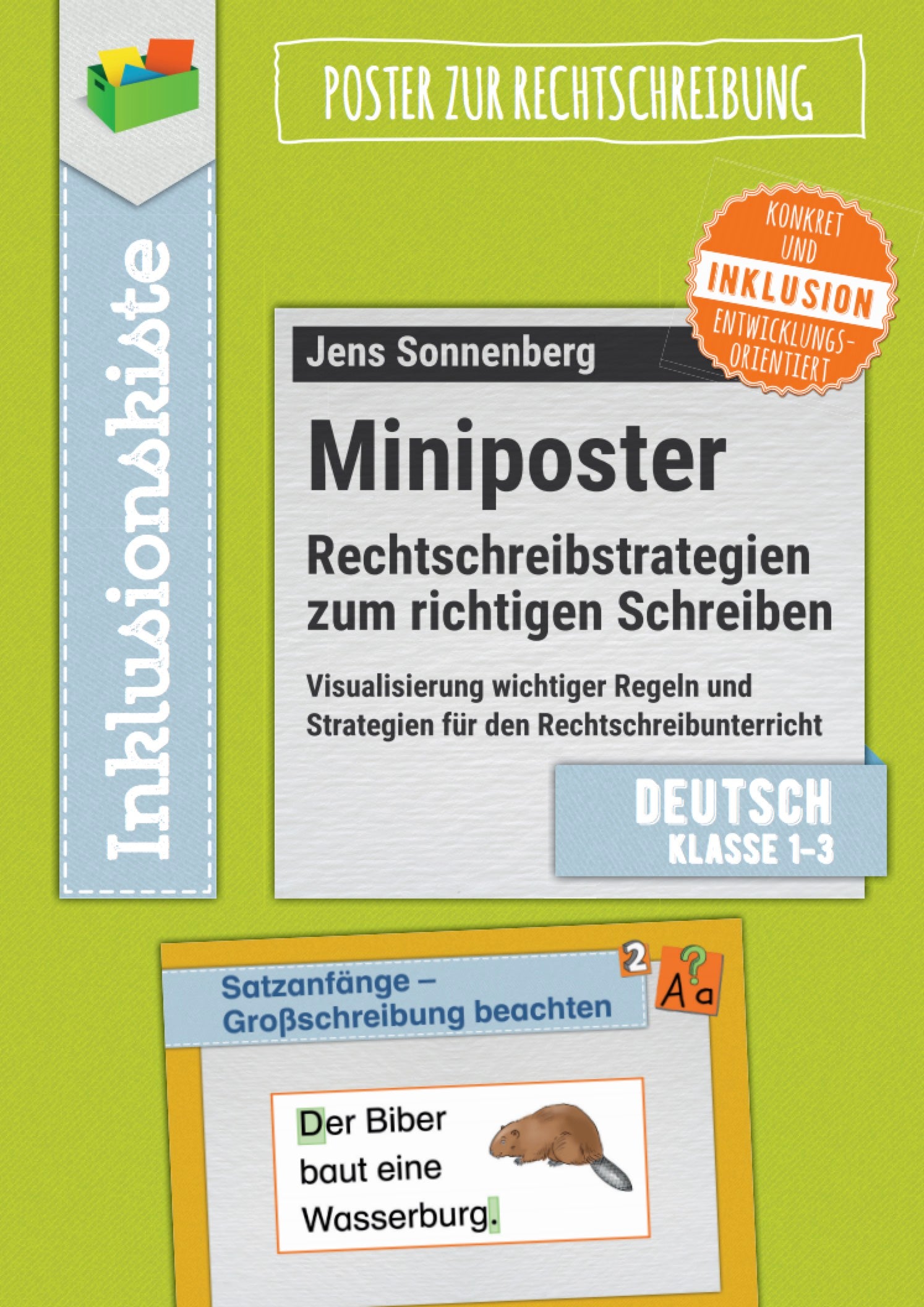 Miniposter: Rechtschreibstrategien zum richtigen Schreiben / E-BOOK