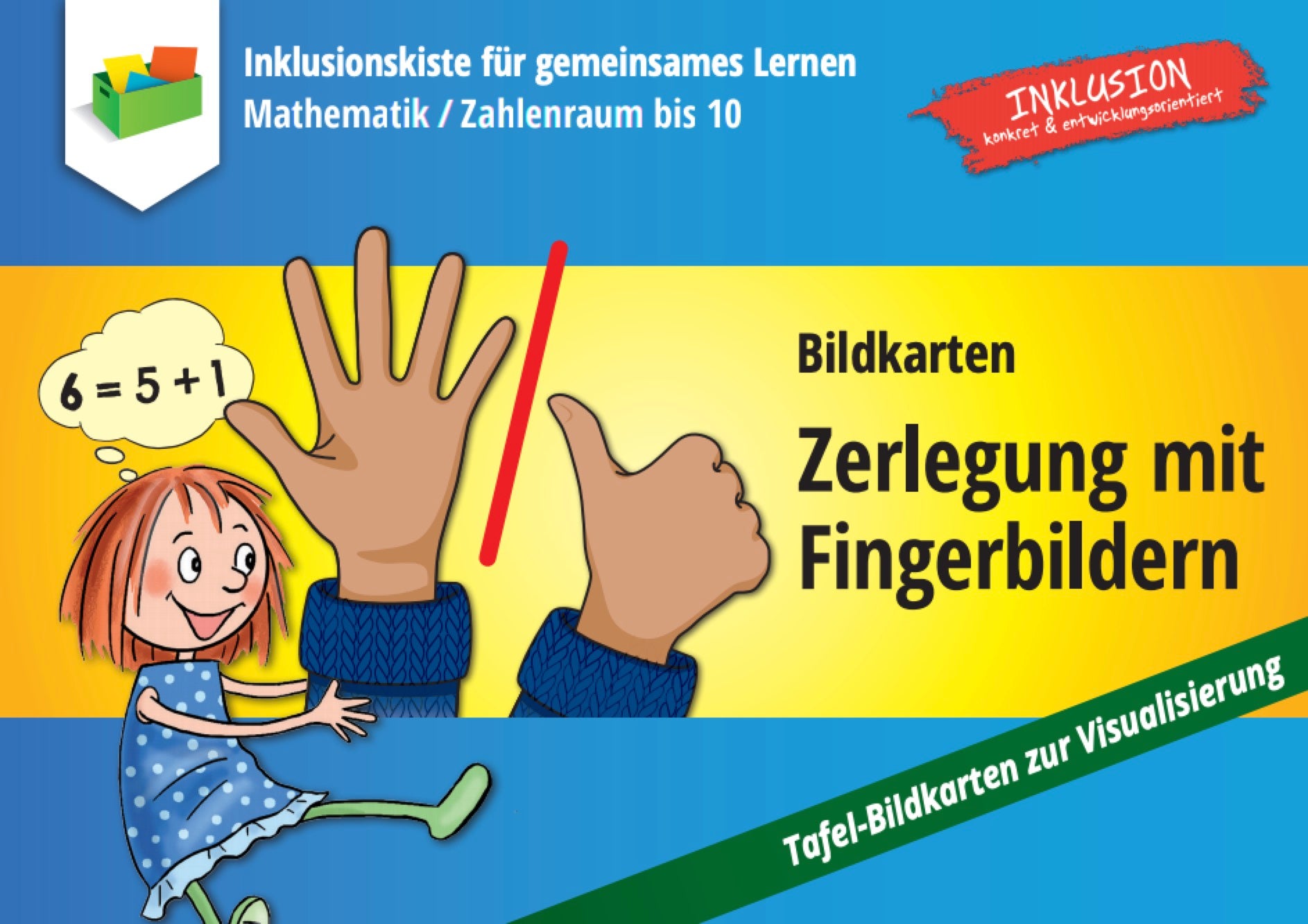 Cover des E-Books: `Bildkarten - Zerlegung mit Fingerbildern`