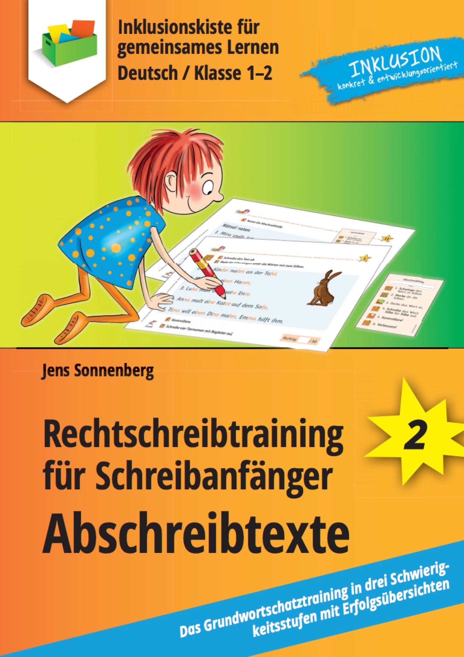 Cover des E-Books: `Rechtschreibtraining für Schreibanfänger - Abschreibtexte`