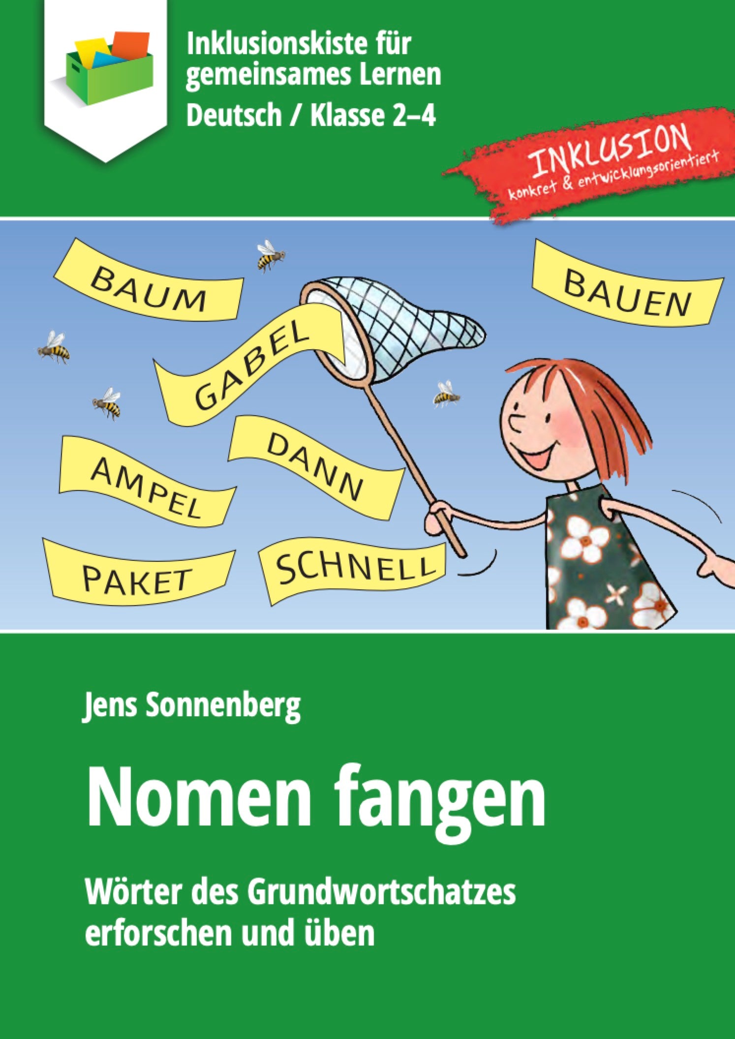 Cover des E-Books für Grundschüler: `Nomen fangen`