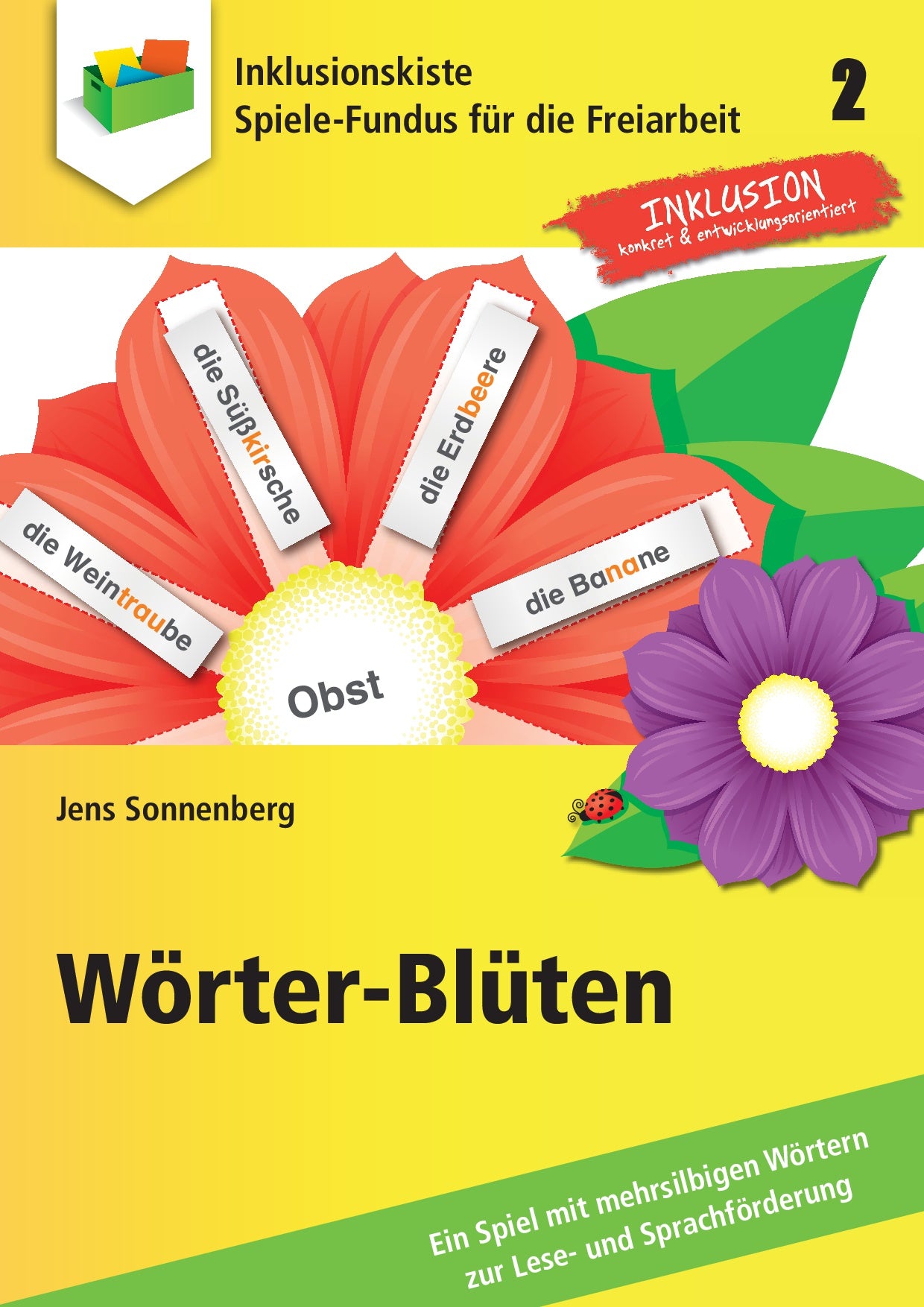 Cover des Lernspieles: `Wörter-Blüten 2`